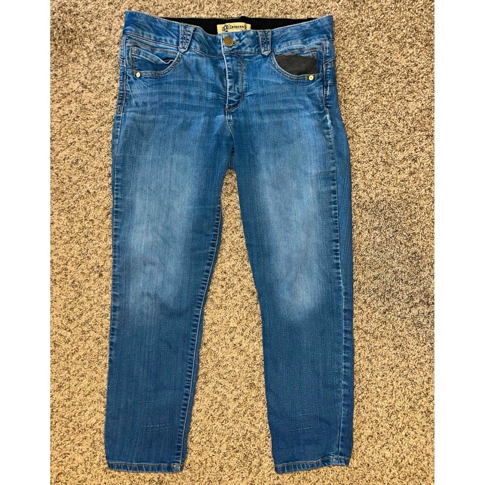 Democracy "Ab" solution Women’s Medium Wash Blue Booty Lift Jeans Size 8